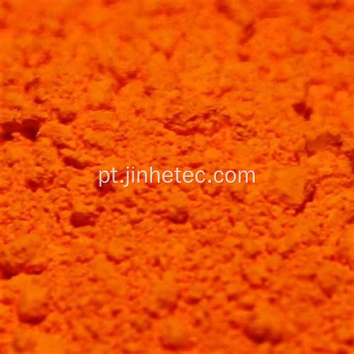 Óxido de ferro leve sintético laranja para tinta a óleo